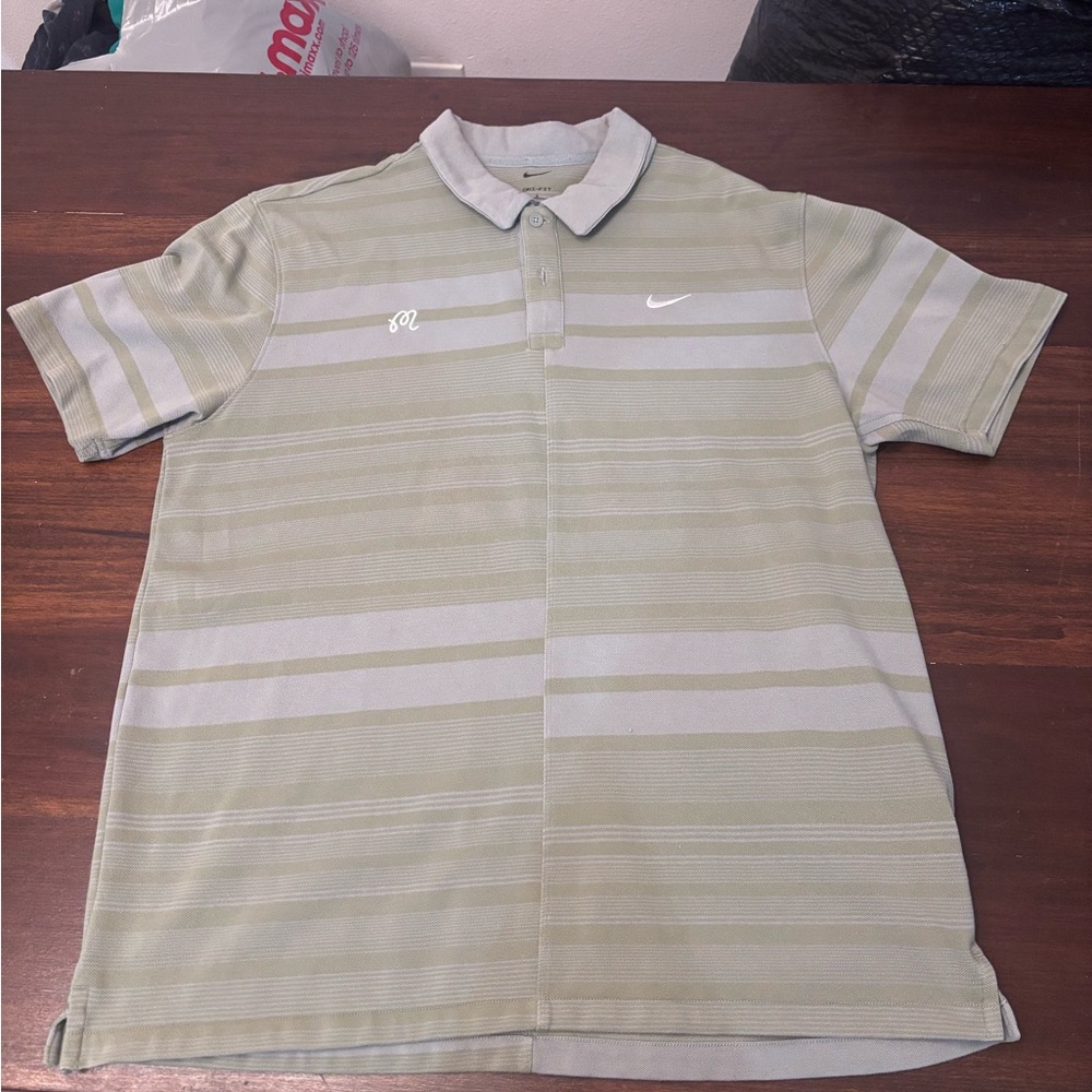 Malbon x nike golf polo